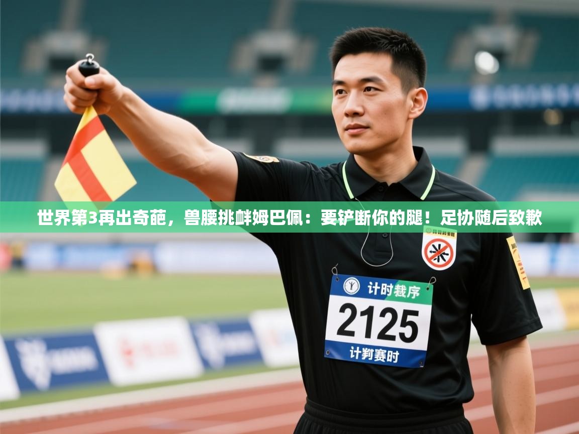 世界第3再出奇葩,兽腰挑衅姆巴佩:要铲断你的腿!足协随后致歉